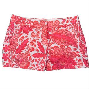 J. Crew • Pink & White Floral Shorts || Size 0